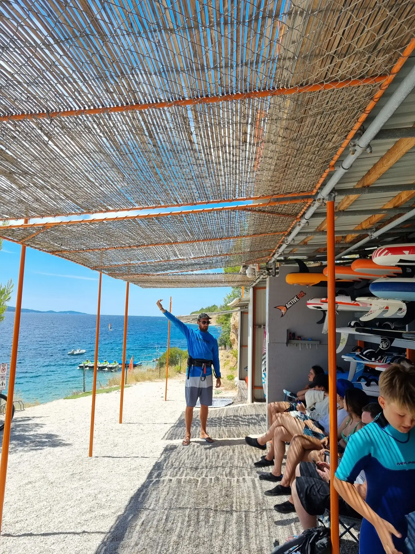 Kiteboarding škola